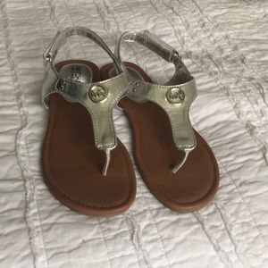 Silver Michael Kors Sandals